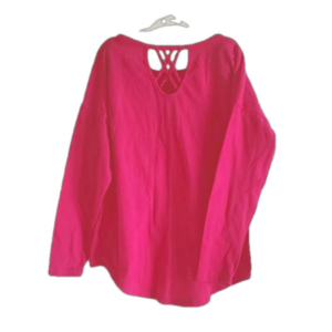 Old Navy long sleeve lattice top